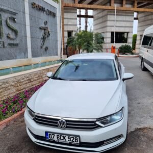 For rent Passat from Bellis Hotel, Car rental in Kadriye, Belek, Antalya.