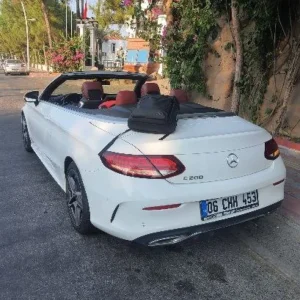 For rent Mercedes C180 Cabrio from, Car rental in Kemer, Antalya.